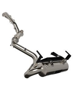 HMF Muffler Full System Titan XL Exhaust Stainless Billet End Cap For Can-Am Outlander 1000/850 2025-2026 714654637488