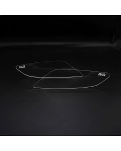 R&G Racing Clear Acrylic Headlight Shield For 2022-2024 Triumph Tiger 660 Sport