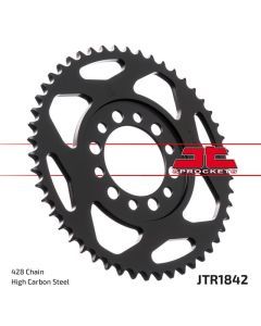 JT Sprockets Rear Steel Sprocket 49 Tooth 49T 428 Chain For Yamaha DT125 F,G,H 1978-1980 JTR1842.49