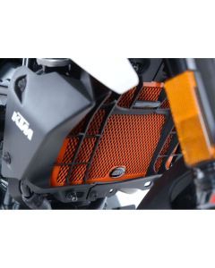 R&G Racing Black Aluminum Radiator Guard For 2020-2021 KTM 125 Duke