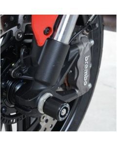 R&G Racing Black Fork Protectors For 2022-2024 Ducati DesertX