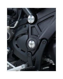 R&G Racing Silver Frame Plug Kit For 2011-2018 Ducati Diavel