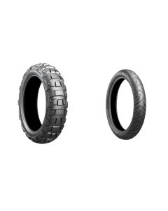 Bridgestone Battlax Adventurecross AX41 And Adventure A41 Tire Pair For Yamaha XV 950 R Bolt Scrambler 2017