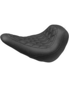 Mustang Wide Tripper Solo Seat Diamond Stitch Black 83044