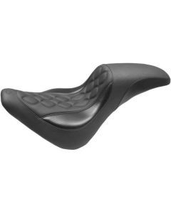 Mustang Tripper Fastback Seat Standard Black For Harley-Davidson Softail Slim 2018-2021 75065