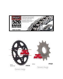 520 BMXR Chain, Front & Rear Sprocket Kit for POLARIS 425 Magnum 2x4 1995-1998