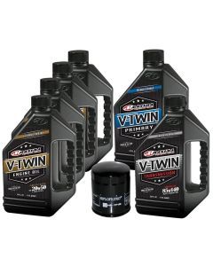 Complete Engine Oil Change Kit V-Twin Synthetic Blend HD Twin Cam, 6 quart 171B