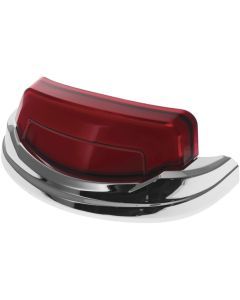 Kuryakyn Tracer Chrome/Red Rear Fender Tip Light 2966