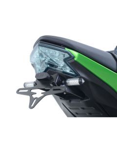 R&G Racing Black Tail Tidy License Plate Holder For 2016-2018 Kawasaki Z125