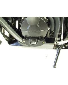 R&G Racing Black Engine Case Sliders LHS For 2007-2008 Honda CBR600RR ECS0029BK