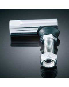 KURYAKYN CHROME UNIVERSAL BARREL STYLE BALL JOINT RH FEMALE THREAD 5/16"-24 9056