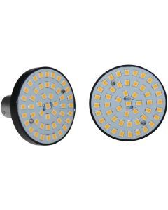 Letric Lighting Bullet Style Turn Signal Inserts Amber 1157