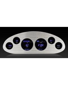 Dakota Digital 1933-1935 Chevrolet Series III Gauge Kit with Teal/Blue Display VFD3-33C-S-Z