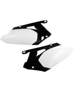 Acerbis White/Black Side Number Plate for Yamaha - 2171811035