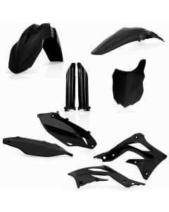 Acerbis Black Full Plastic Kit for Kawasaki - 2314200001