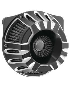 Harley FLHX Street Glide 08-14Deep Cut Inverted Air Cleaner Black by Arlen Ness