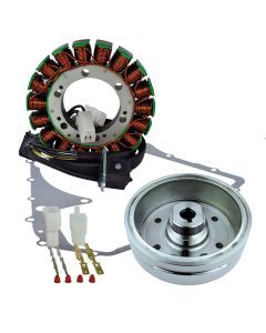 RMStator Stator Kit with Magneto Flywheel, and Crankcase Cover Gasket RM23042
