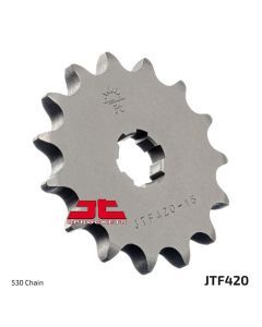 JT Sprockets Front Steel Countershaft Sprocket 15 Tooth 15T 530 Chain JTF420.15