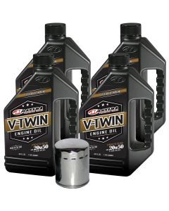 Synthetic Blend Engine Oil Change Kit Harley Davidson Twin Cam V-Twin HF171C
