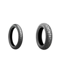Bridgestone Battlax Adventure A41 110x80x19 And Battlax Adventure Trail AT41 150x70x17 Full OEM Tire Set For BMW F800GS 2024+
