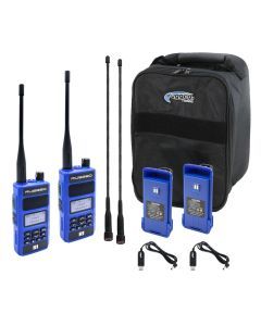 Rugged Radios Ready Pack - With Rugged R1 Handheld Radios - Digital and Analog Business Band R1-READY-PACK
