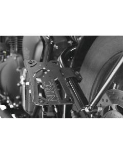 New Rage Cycles Side License Plate Mount Black - BOBBER-SIDE