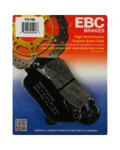 EBC 1 Pair FA Series Organic Replacement Brake Pads MPN FA196