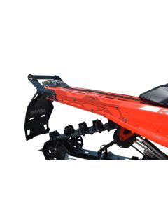 Straightline Hide 'N' Go Rear Bumper 146" Tunnel / 154" Expert (Red Side Plates / Black Rear Handle)