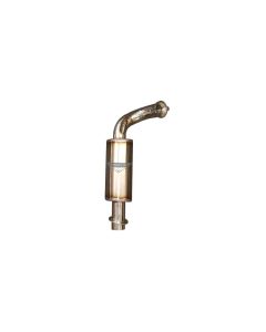 Straightline Ultra-Light muffler - Stainless 11lbs weight savings 132-148