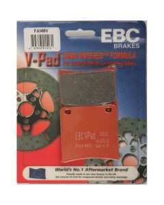 EBC 1 Pair V-Pad Semi-Sintered Touring Brake Pads MPN FA146V