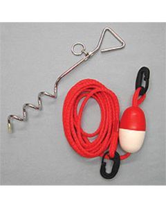 Atlantis A2384RD Anchor Stake Kit, Red