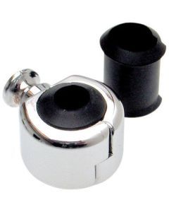 Motion Pro Chrome Single Cable Holder For 15/64, 9/32, 5/16, & 11/32 11-0049