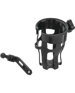 Kuryakyn Universal Black Reflex Drink Holder w/Perch Mount 6485