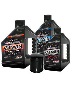 Complete Engine Oil Change Kit V-Twin Harley Davidson Evolution, 6 quart HF170B
