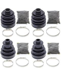 Complete Front Inner & Outer CV Boot Repair Kit for Polaris Ranger 4X4 500 2005