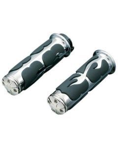 Kuryakyn ISO-Flame Grips for Victory 1" Handlebars