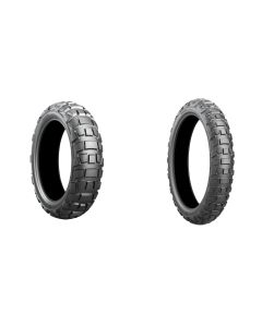 Bridgestone Battlax Adventurecross AX41 Tire Pair For Kawasaki KLR650 2022+
