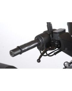 R&G Racing Black Bar End Sliders For 2010-2014 Yamaha XMAX 125