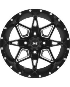 ITP Storm Series Tornado Wheel Matte Black 14x7 4/137 5+2 1421951727B