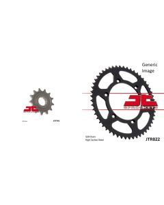 Front and Rear Steel Sprocket Kit for OffRoad GAS-GAS 200 EC/XC 2000-2002