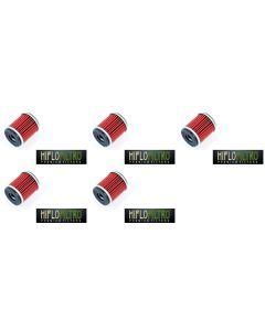 Set of 5 Hi Flo - Oil Filter Hf141