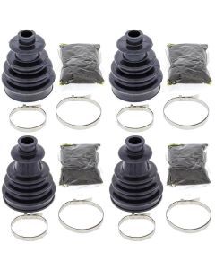 Complete Front Inner & Outer CV Boot Repair Kit for Polaris ATP 500 4X4 2005
