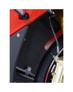 R&G Racing Black Aluminum Radiator Guard For 2015-2018 BMW S1000RR RAD0184BK