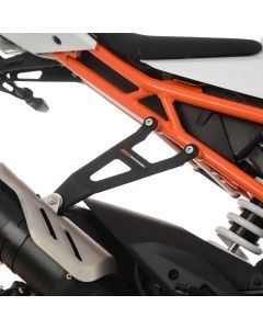 R&G Racing Black Exhaust Hanger For 2022-2023 KTM 390 RC