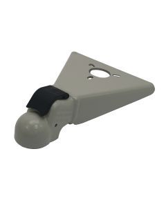 Demco Coupler, 2 5/16 Inch EZ Latch composite handle, A-frame weld on with jack hole, 50, Primed Finish
