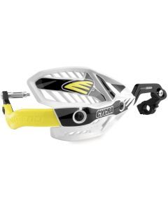 Cycra Probend Ultra CRM Handguard 1-1/8" Clamp White/Yellow - 1CYC-7408-55X