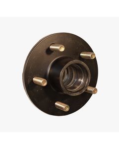 5-Bolt on 4-1/2" Circle Trailer Hub for 1-3/8" To 1-1/16" Tapered Spindles