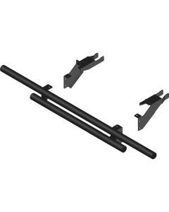 KFI Black Rear Double Tube Bumper 102000