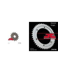Front and Rear Steel Sprocket Kit fits OffRoad SUZUKI DR650SE 1996-2013