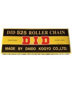 DID Standard 525 Chain 110 Links Natural for Street Motorcycle